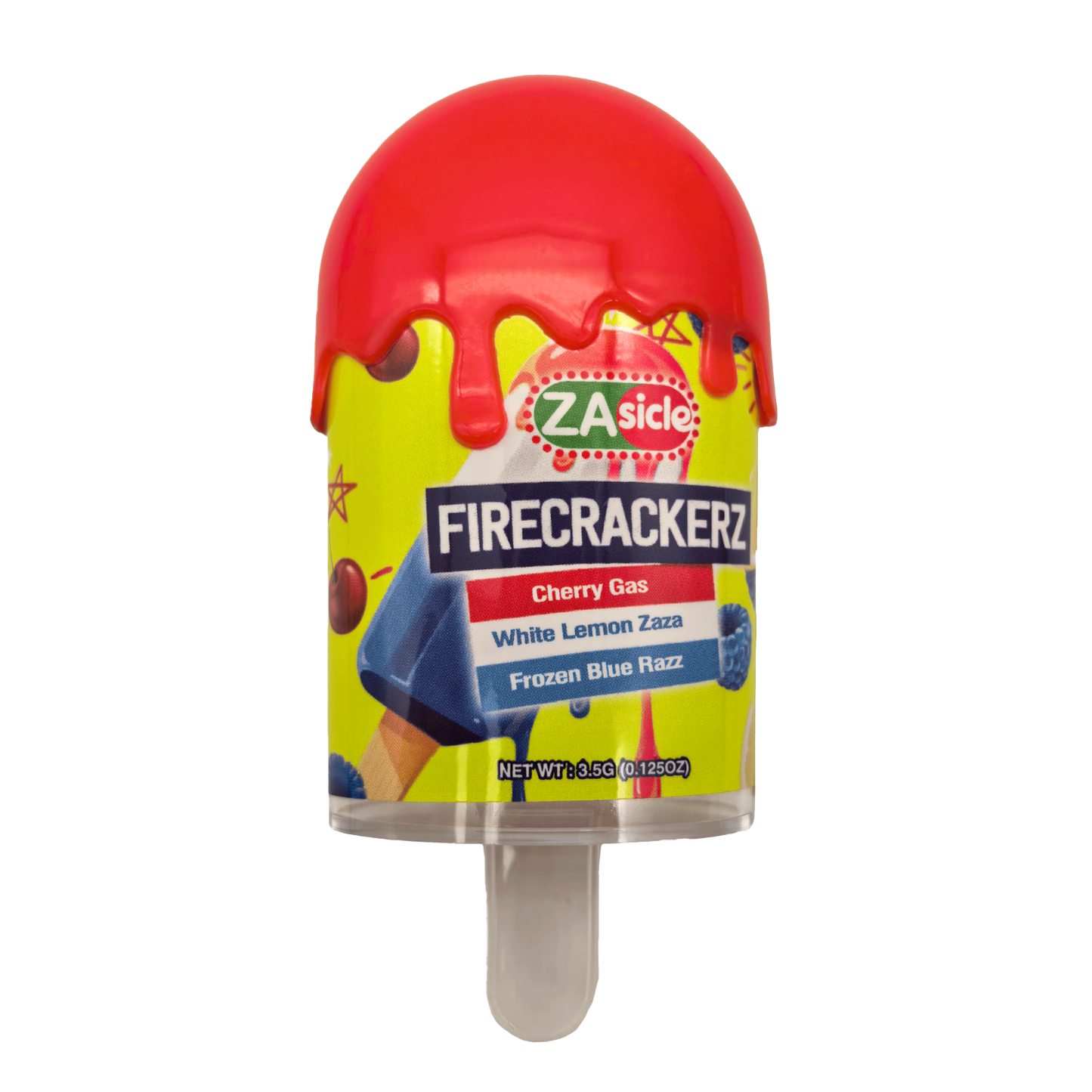 3.5g Popsicle Jar - Zasicle Firecrackerz (12 Count)