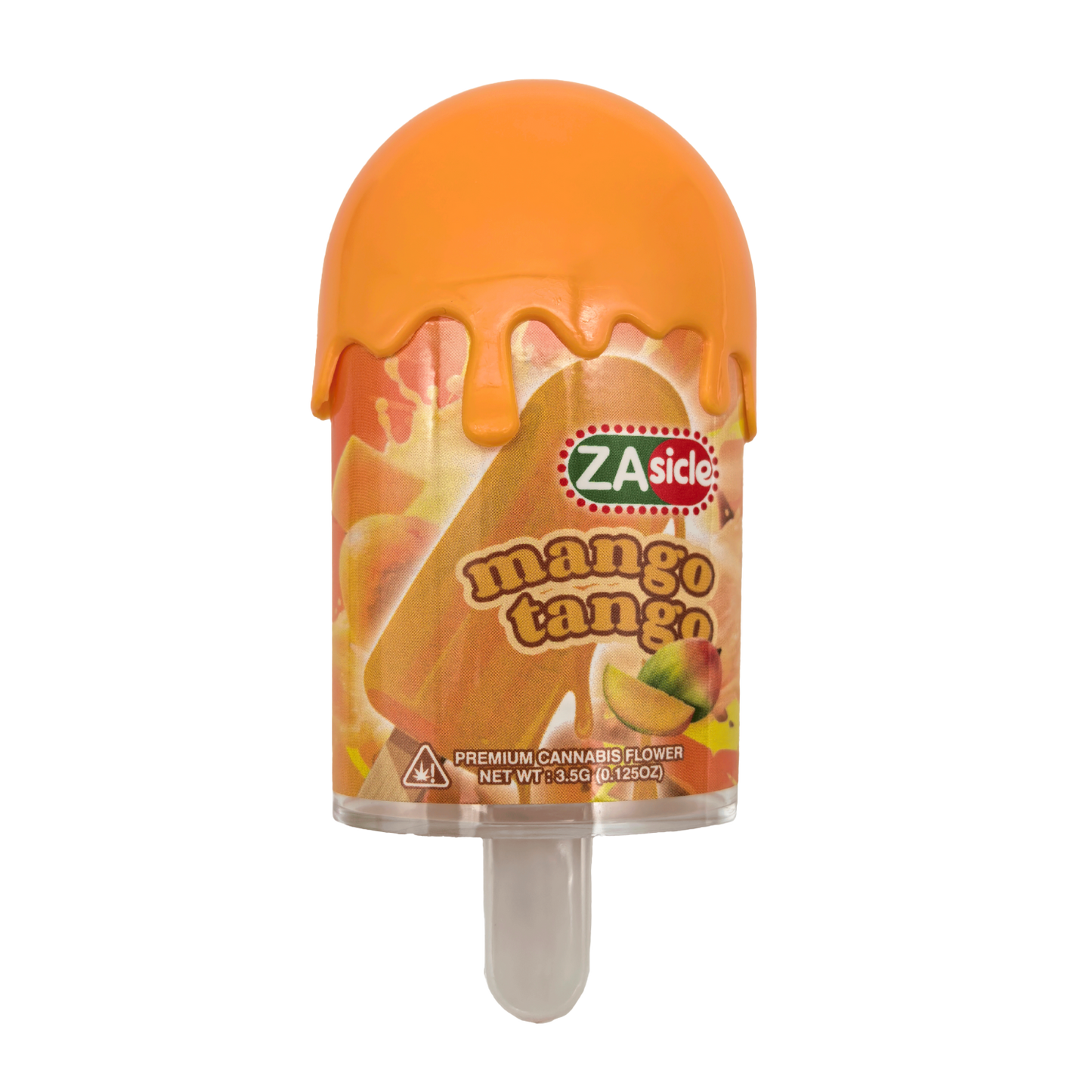 3.5g Popsicle Jar - Zasicle Mango Tango (12 Count)