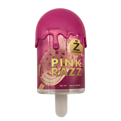 3.5g Popsicle Jar - Zagnum Pink Razz (12 Count)