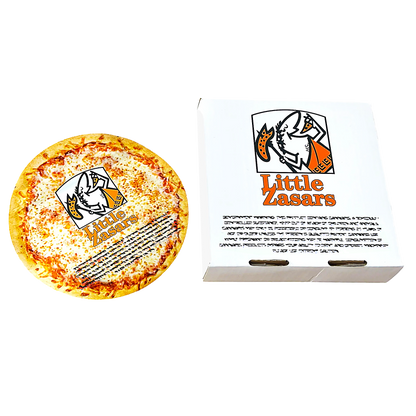 3.5g Mylar Bag with Pizza Box - Little Zasars (12 Bags+12 Boxes)