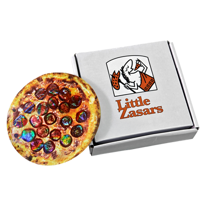 12 Pack - 3.5g Pizza Shaped Bags & Boxes Set  - Little Zasars Edition