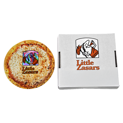 12 Pack - 3.5g Pizza Shaped Bags & Boxes Set  - Little Zasars Edition
