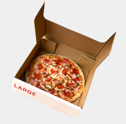 12-Piece Bundle Collectible ZP Decorative Foil Packaging Set with Pizza-Style Boxes