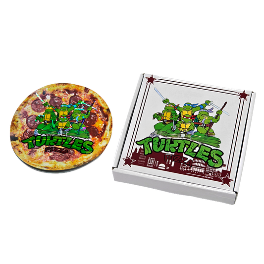 12 Pack - Pizza-Themed Gift Box Set - TMN Turtle's Edition