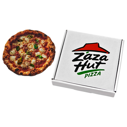 12 Pack - 3.5g Pizza Shaped Bags & Boxes Set  - Zaza Hut's Edition