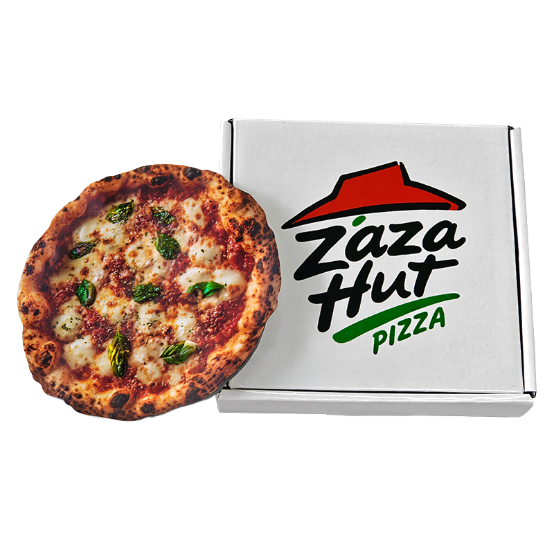 12 Pack - 3.5g Pizza Shaped Bags & Boxes Set  - Zaza Hut's Edition