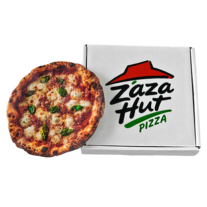 12 Pack - 3.5g Pizza Shaped Bags & Boxes Set  - Zaza Hut's Edition