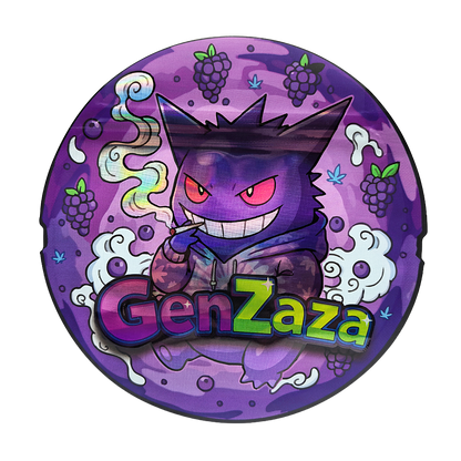 50 Pack – 3.5g Special Die Cut Shaped Mylar Bag - Gen Zaza