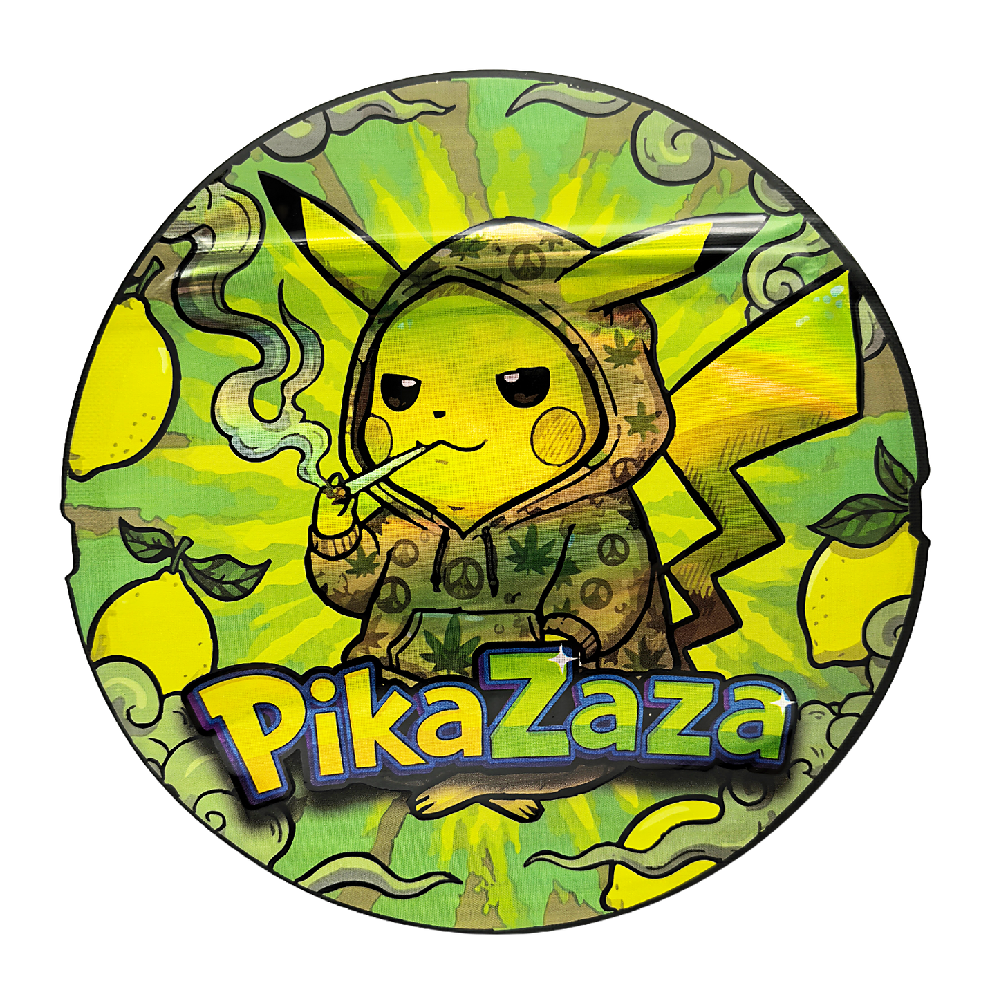 50 Pack – 3.5g Special Die Cut Shaped Mylar Bag - Pika Zaza