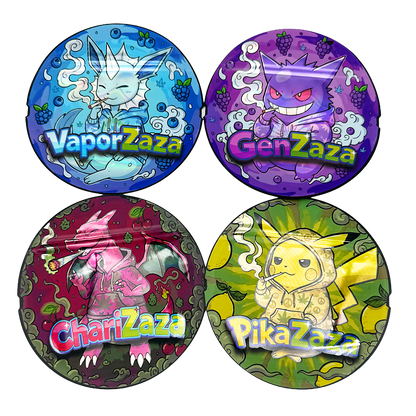50 Pack – 3.5g Special Die Cut Shaped Mylar Bag - Chari Zaza