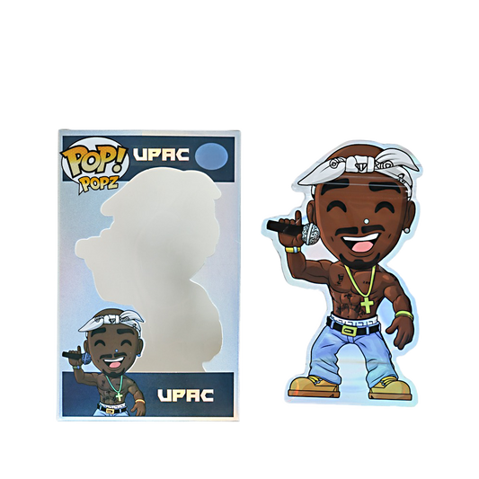 3.5g Mylar Bag with Window Box - POP Upac (25 Bags+25 Boxes)