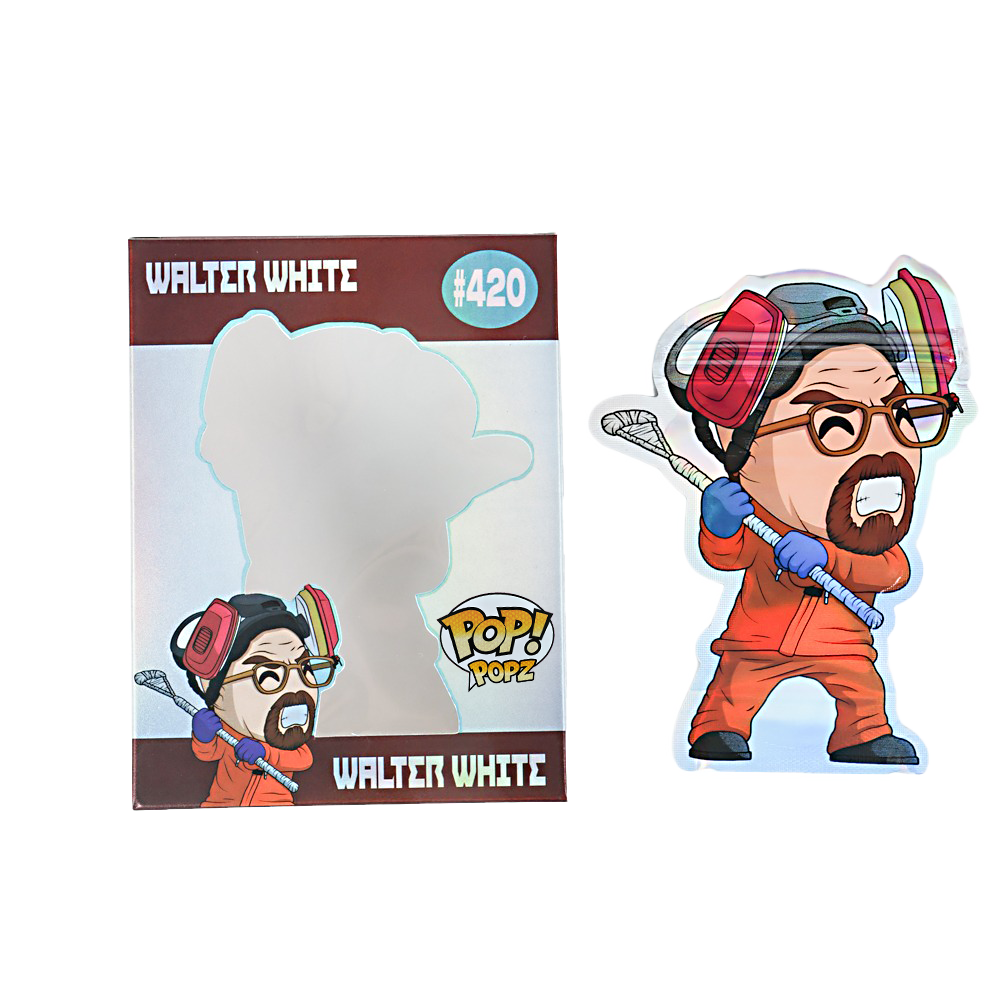 Mylar Bag Funko Pop! vinyl figure of Walter White from 'Breaking Bad' with packaging