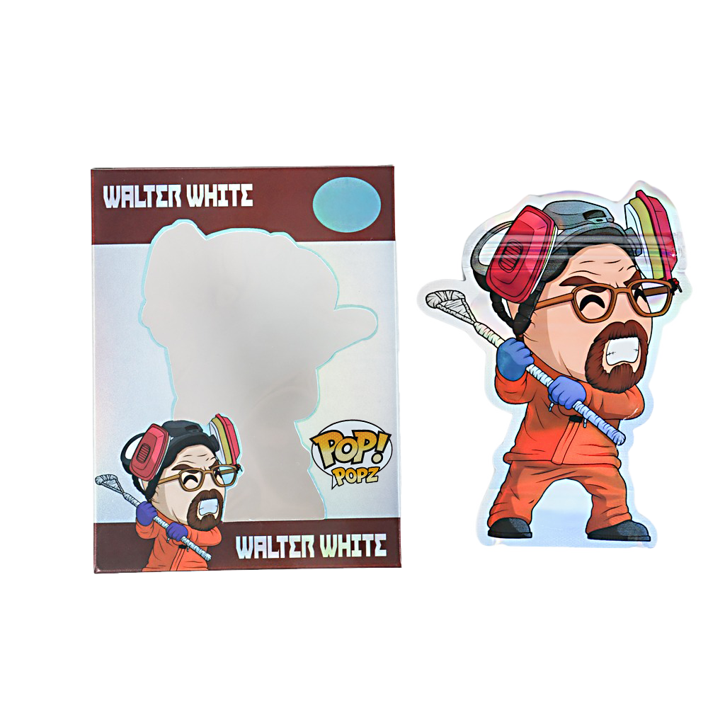 3.5g Mylar Bag with Window Box - POP Walter White (25 Bags+25 Boxes)