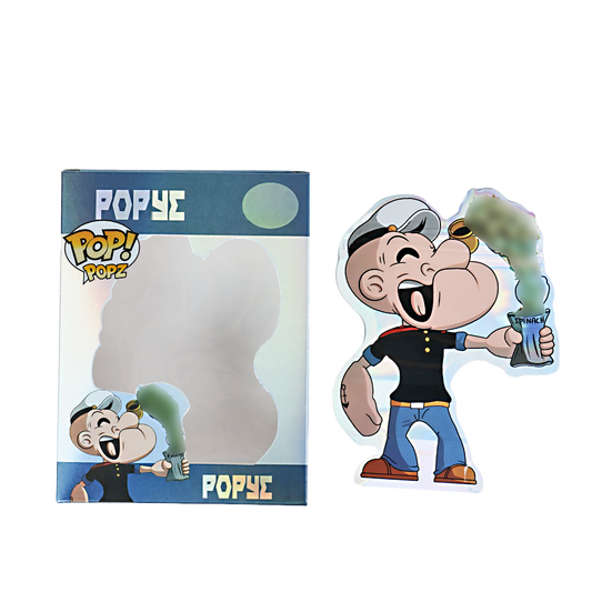 3.5g Mylar Bag with Window Box - POP Popaye (25 Bags+25 Boxes)