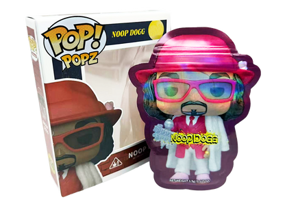 3.5g Mylar Bag with Window Box - POP Noop Dog (25 Bags+25Boxes)