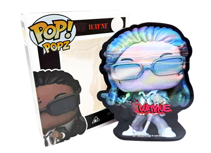 3.5g Mylar Bag with Window Box - POP Wayne (25 Bags+25Boxes)