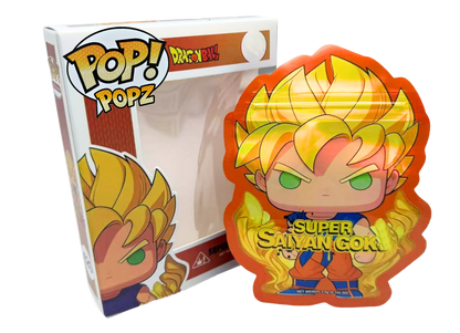 3.5g Mylar Bag with Window Box - POP Gok (25 Bags+25Boxes)