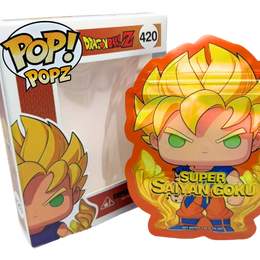 3.5 gram super saiyan goku mylar bag with the window box 