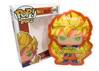 3.5 gram super saiyan goku mylar bag with the window box 