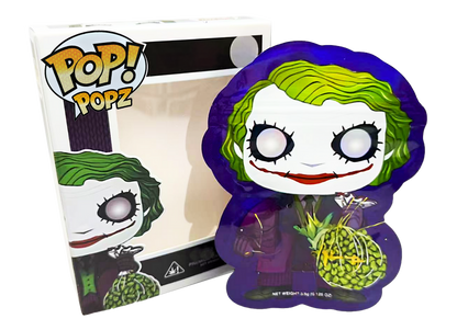 (25 Bags+25Boxes) Mylar Bag with Window Box Set - POP Joke - 4.5" x 2.5"