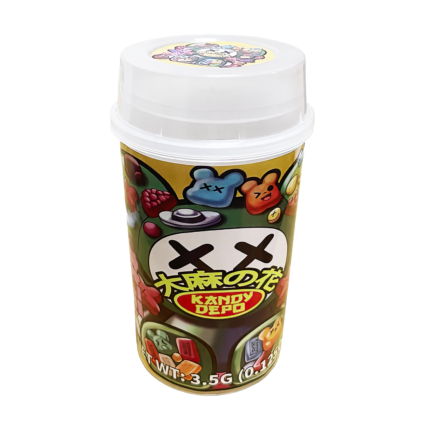 (10 Count) XX Depo 3.5 Size Push-Up Container