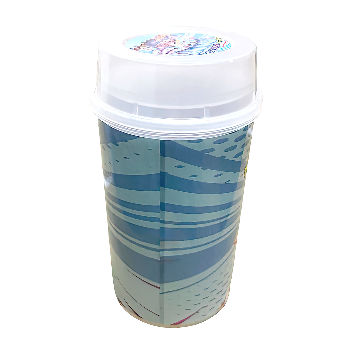 (10 Count) Pink BG 3.5 Size Push-Up Container