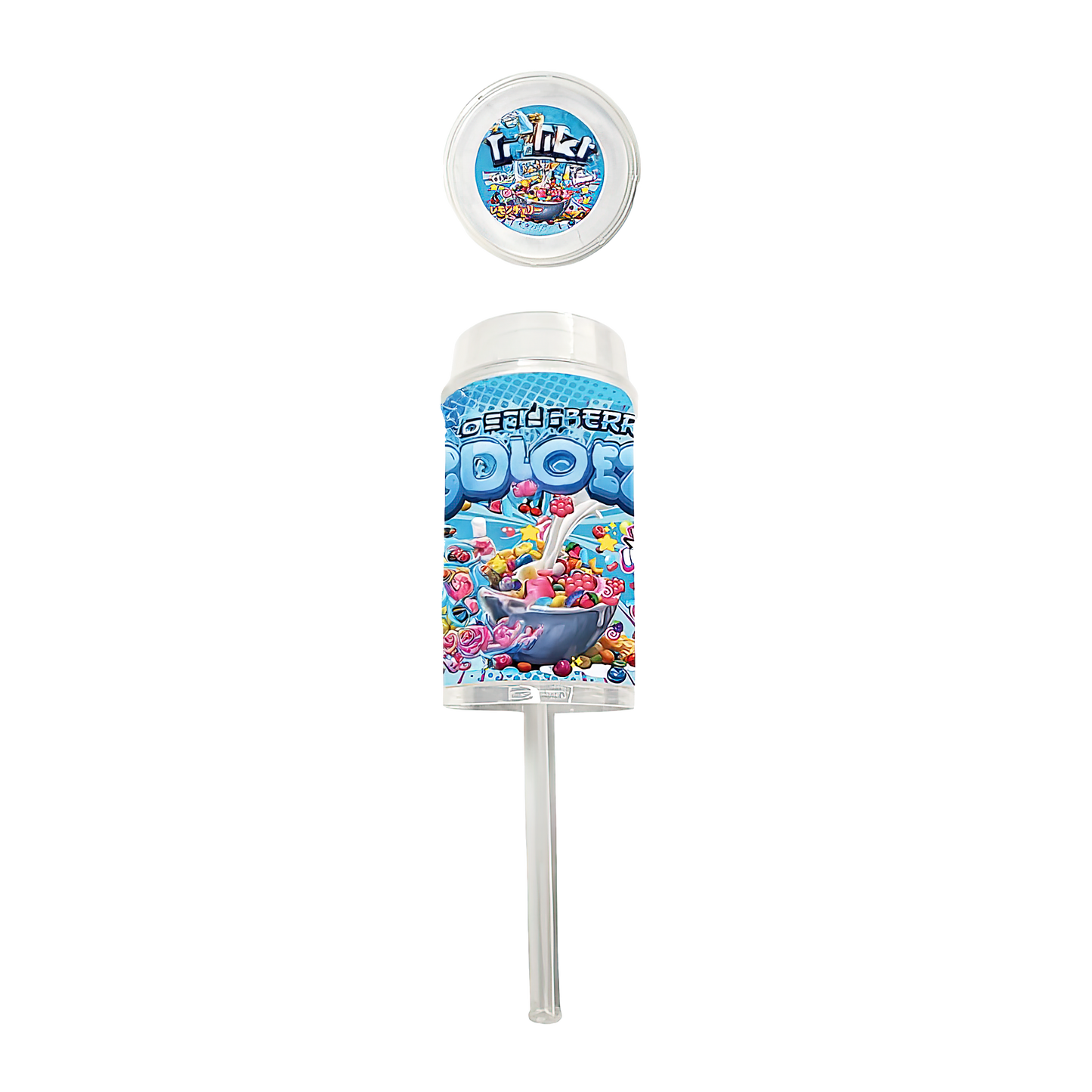 (10-Count) Push-Up Storage Containers – Assorted Graphic Styles (3.5” Height)