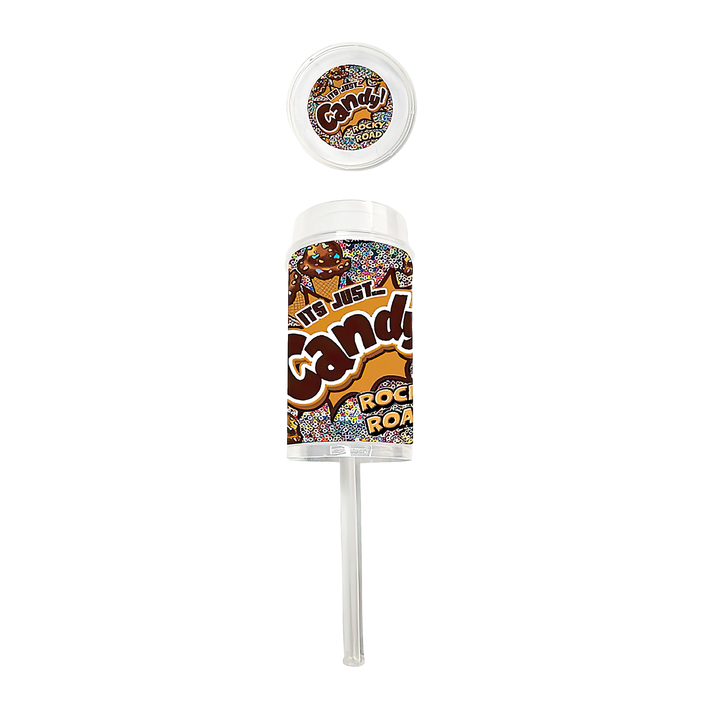 (10 Count) Rocky Road 3.5 Size Push-Up Container