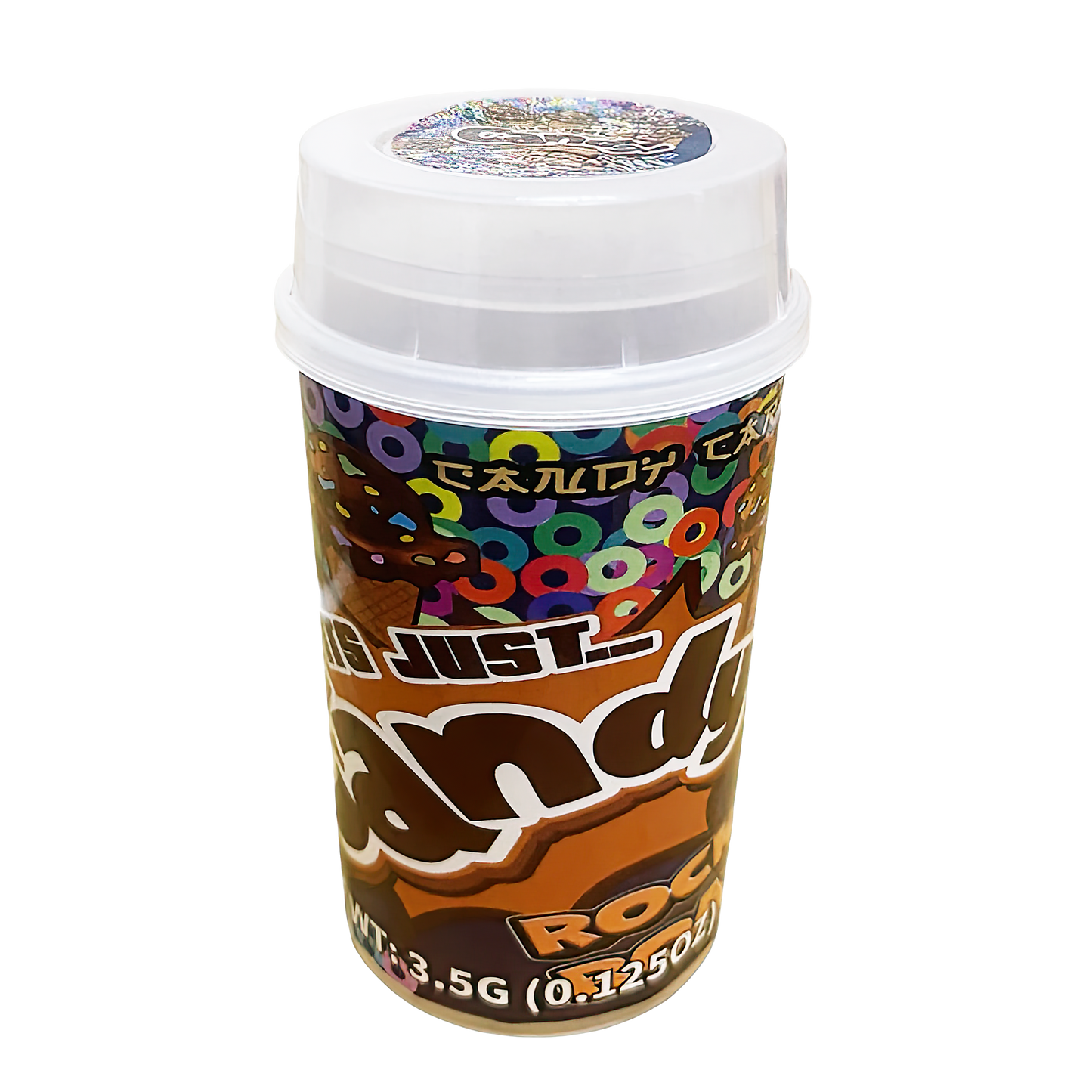 3.5g Push-Up Jar - Its Just Candy Rocky Road (10 Count)