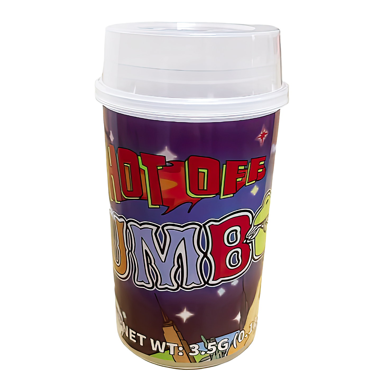 3.5g Push-Up Jar - Shot Off Gumbo (10 Count)