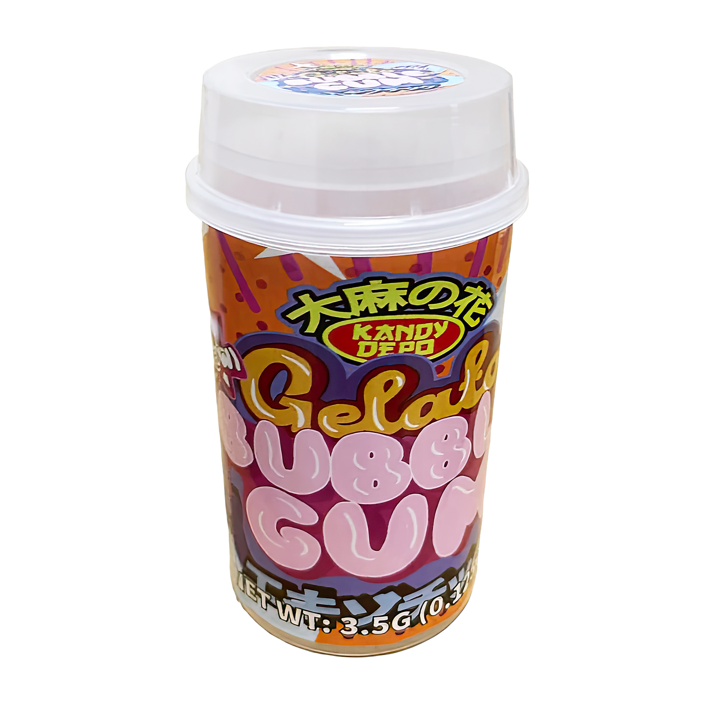 3.5g Push-Up Jar - Gelato Bubble Gum (10 Count)