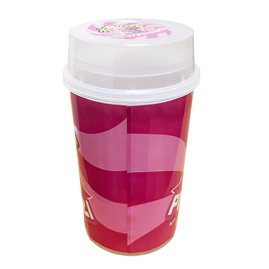 10 Pack - Push-Up Storage Containers with Decorative Wrap Labels - Kama Kawzi