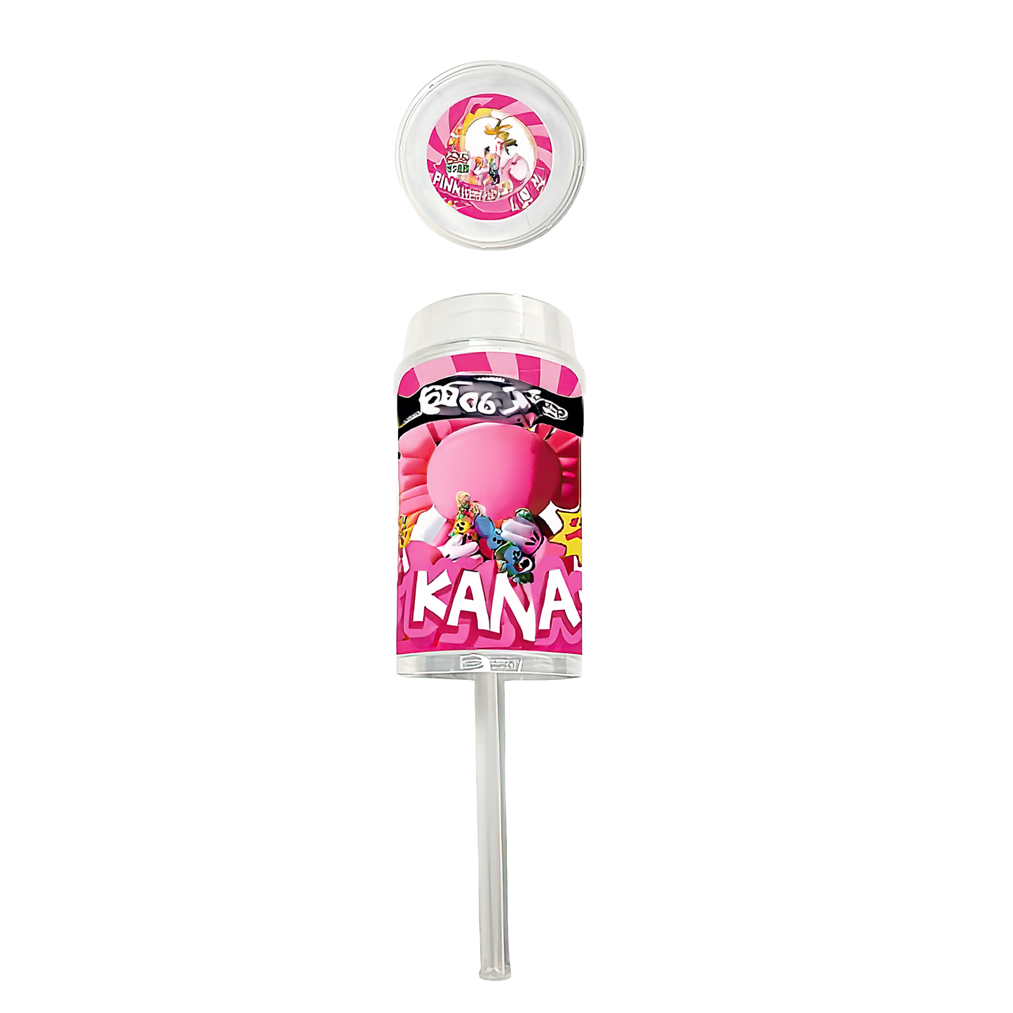 (10-Count) Push-Up Storage Containers – Assorted Graphic Styles (3.5” Height)