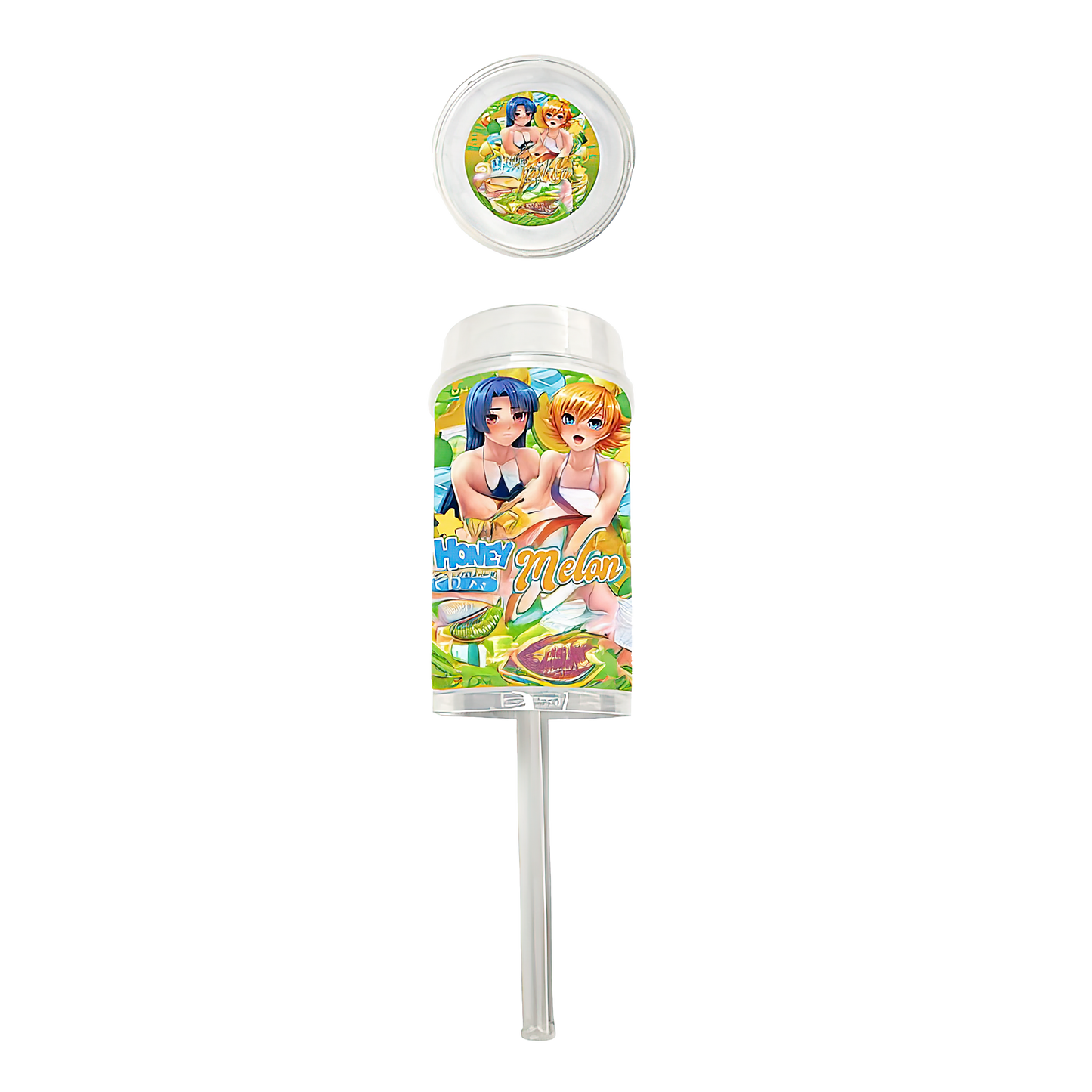 (10-Count) Push-Up Storage Containers – Assorted Graphic Styles (3.5” Height)