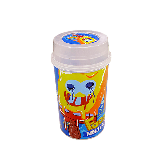 10 Pack - Push-Up Storage Containers with Decorative Wrap Labels - Face Meltzer