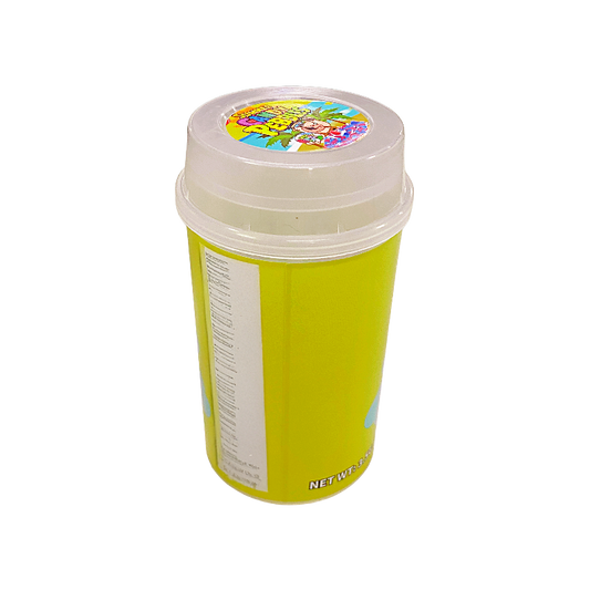 10 Pack - Push-Up Storage Containers with Decorative Wrap Labels - Summer Candy Pebbles