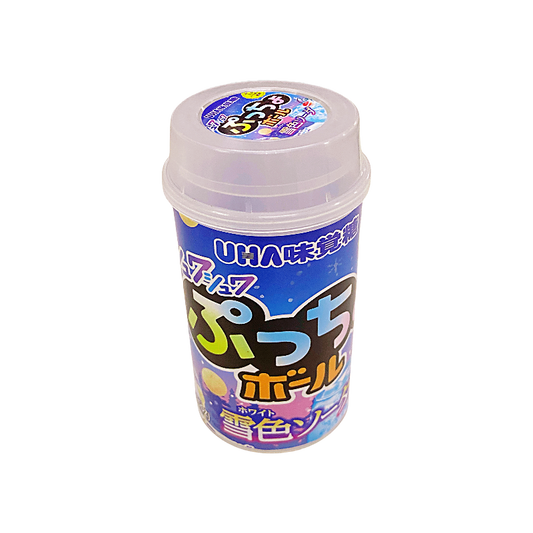 10 Pack - Push-Up Storage Containers with Decorative Wrap Labels - Puccho Balls – Snow Soda Flavor
