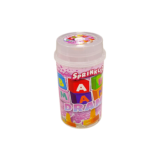 10 Pack - Push-Up Storage Containers with Decorative Wrap Labels - Baby Mama Drama
