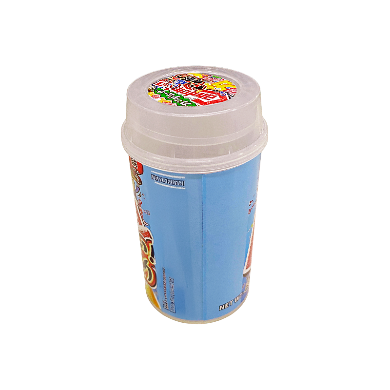10 Pack - Push-Up Storage Containers with Decorative Wrap Labels -Candemina – Cotton Candy Mix