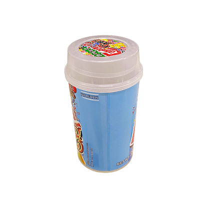 10 Pack - Push-Up Storage Containers with Decorative Wrap Labels -Candemina – Cotton Candy Mix