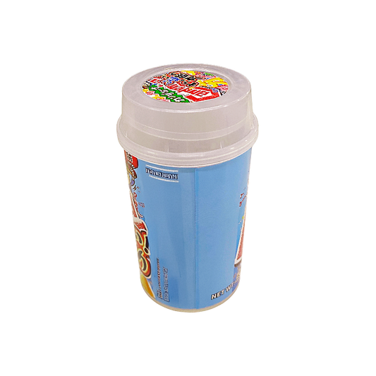 10 Pack - Push-Up Storage Containers with Decorative Wrap Labels -Candemina – Cotton Candy Mix