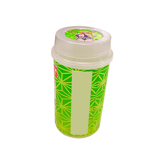 10 Pack - Push-Up Storage Containers with Decorative Wrap Labels - Lemon Popperz