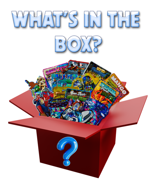 100-Count Mystery Mix 3.5 Mylar Bags – Random Assorted Designs, Shapes & Styles Variety Bundle