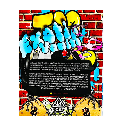 1g Exotic Mylar Bag - Exotic Vault (100 Count)