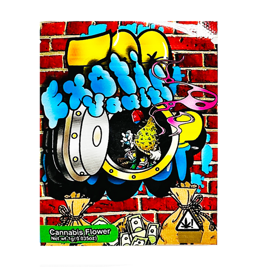 1g Exotic Mylar Bag - Exotic Vault (100 Count)