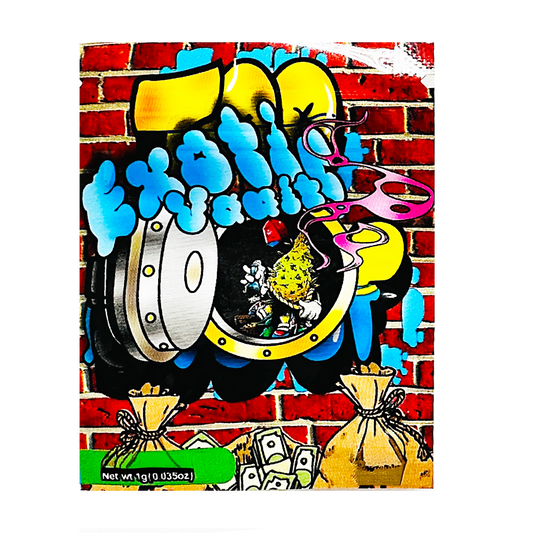 1g Exotic Mylar Bag - Exotic Vault (100 Count)