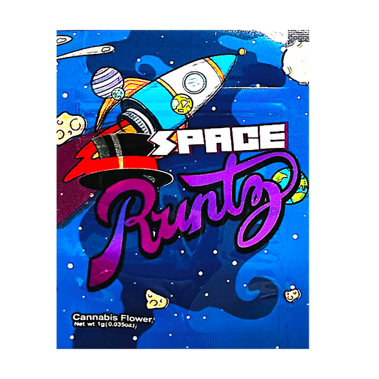 1g Exotic Mylar Bag - Space Runtz (100 Count)