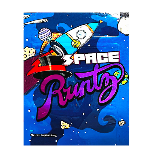 1g Exotic Mylar Bag - Space Runtz (100 Count)