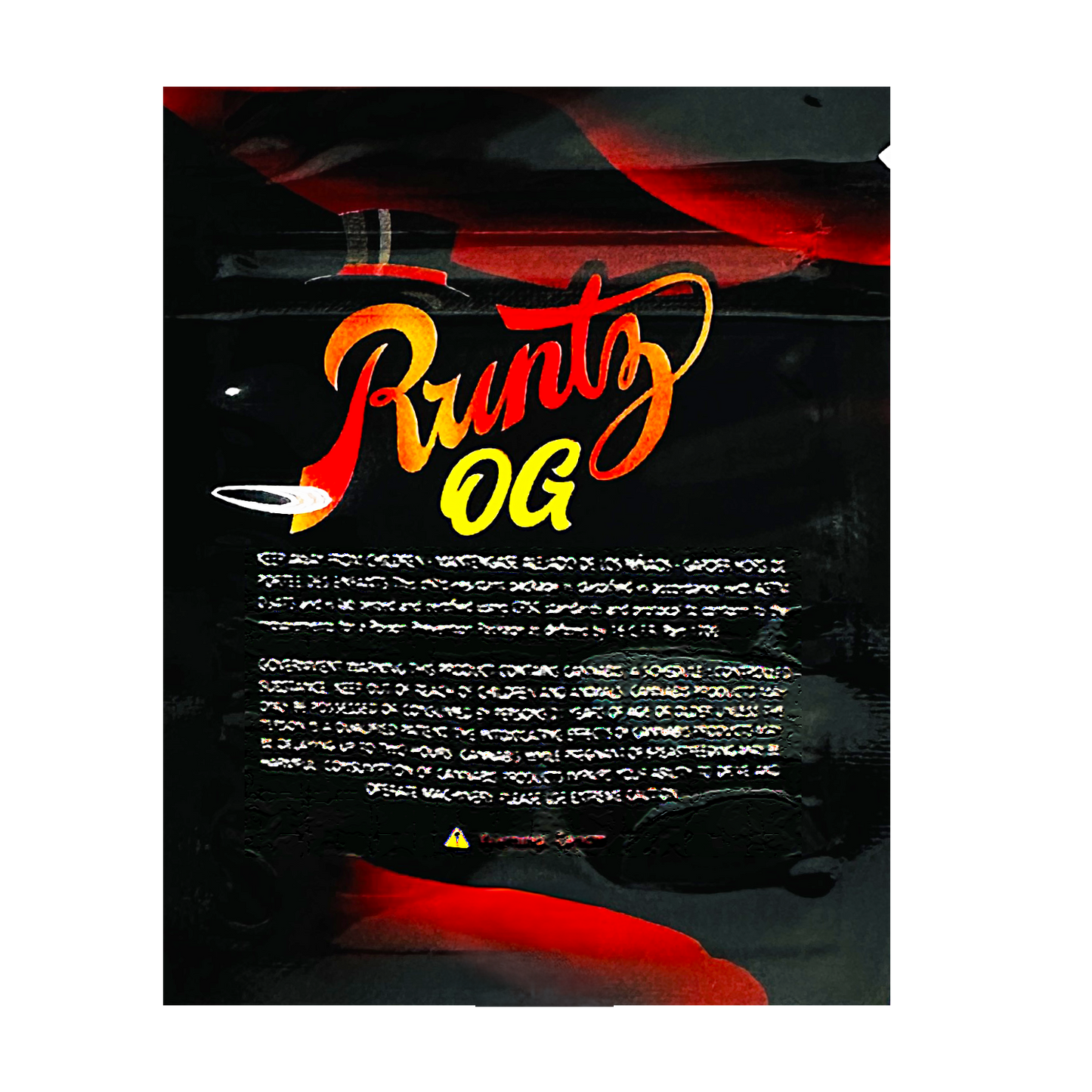 1g Exotic Mylar Bag - Runtz OG (100 Count)