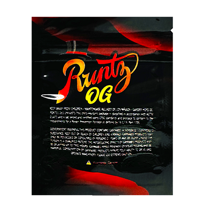 1g Exotic Mylar Bag - Runtz OG (100 Count)